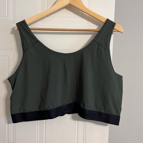 TomboyX dark green compression top 2X/3X - Picture 1 of 7